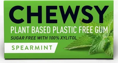 GUMA DO ŻUCIA Z KSYLITOLEM O SMAKU MIĘTOWYM (10 szt.) 15 g - CHEWSY