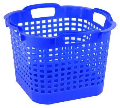 Produktbild von GreenLife Uni-Korb 25 kg, 10 Stück, drehstapelbar, blau
