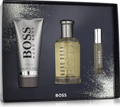 Produktbild von Hugo Boss Bottled Edt 100Ml + Shower Gel 100Ml + Edt 10Ml