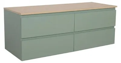 Immagine prodotto di Mobile bagno sospeso SORRENTO da 120 cm con doppio lavabo