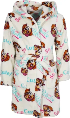 Produktbild von Paw Patrol Skye Mädchen Fleece Bademantel mit Kapuze – Bunt / 98/104