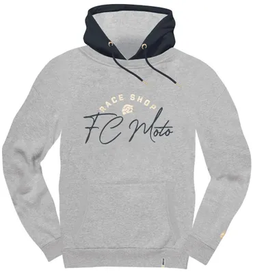 Productafbeelding van FC-Moto FCM-Sign dameshoodie, lichtgrijs, maat XS/S