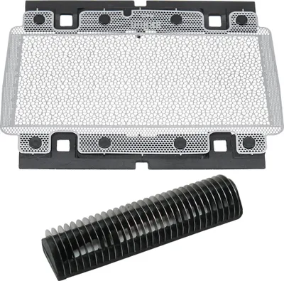 Produktbild von Hochwertiges Kombipack Scherfolie Klingenblock Messer Rasierklinge für Braun 3773 3774 3775 5447 5449 5628 5629 5632 5634 5635 5447700: Typ 5447 InterFace 3105 5447701: Typ 5447 InterFace 3105