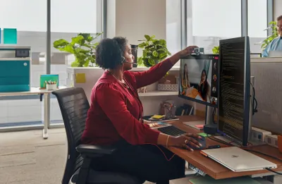 Produktbild von HP Poly Blackwire 3320 USB-C Stereo-Headset, für Microsoft Teams , + USB-C/A-Adapter, Kabelgebunden, 20 - 20000 Hz, 131 g, Kopfhörer, Schwarz