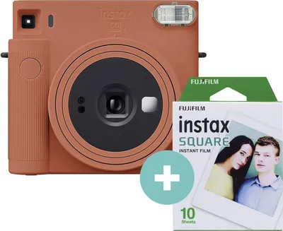 Zdjęcie produktu dla Fujifilm SQ1OGPAPIR, 62 x 62 mm, Pomarańczowy, 86 x 72 mm, 0.3 x 0.5 m, Automatyczna, 0,3 - 2,2 m