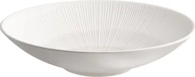 Produktbild von APS 85524 Schale BLUSH, Melamin, Ø 35 cm, Höhe 8 cm, weiß/beige