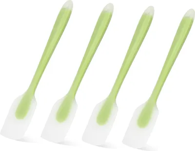 Produktbild von Teigschaber, Silikon-Küchenschaber, flexible Gummischaber, Silikonschaber, zum Abschaben von Butter, Teigschaber, Silikonschaber, Küchenschaber