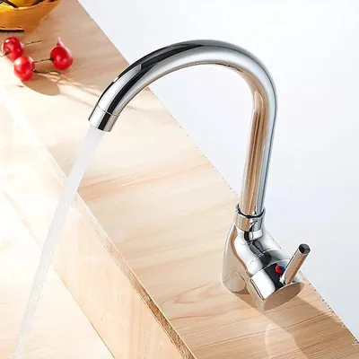 Productafbeelding van Trek Keukenkraan met Mengfunctie voor Warm en Koud Water