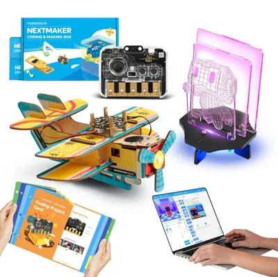 Obrázok produktu pre Hračky NextMaker STEM, vzdelávacia súprava pre deti na programovanie a učenie sa o elektronike