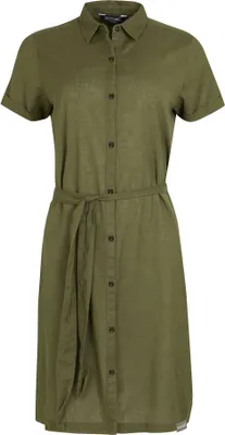 Produktbild von Regatta - "Rema" Hemdblusenkleid für Damen RG9757 (38 DE) (Vierblättriges Kleeblatt)