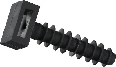 Immagine prodotto di Tassello di fissaggio per muratura nero con linguetta in nylon (sacchetto da 100 pezzi)