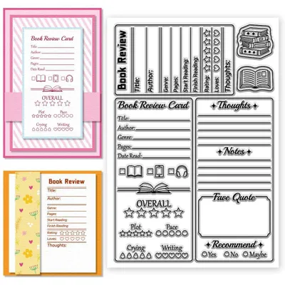 Produktbild von Omgoods – Transparente Silikonstempel für Scrapbooking