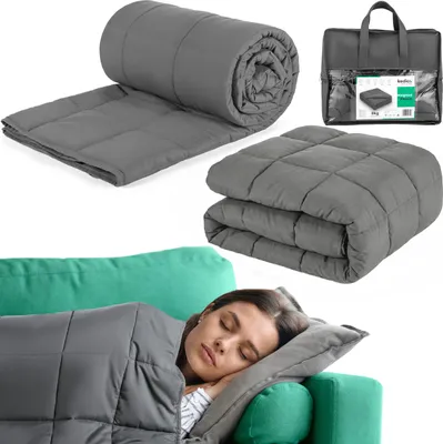 Produktbild von Kedica® Gewichtsdecke, Therapiedecke, Schlafstörungen - 200x150 cm - Gewicht 8 kg