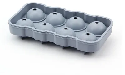 Produktbild von Kugelförmige Eiswürfelform mit 8 Eiskugeln