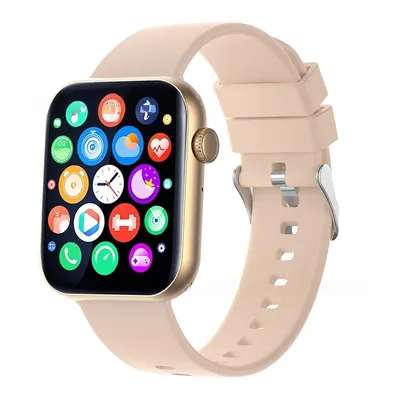 Produktbild von ZELURXX Smartwatch, Bluetooth Anruf, Schlaftracking, Herzfrequenz, Sportmodi, IP67 Wasserdicht, Musiksteuerung, Android iOS, Gold
