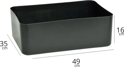 Immagine prodotto di Givova Fondo rigido per borsa 49x35x16 cm Nero  Bambini Nero Taglia unica
