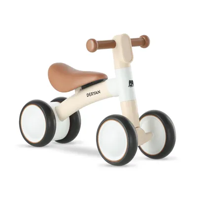 Imagen del producto de Deryan Milo Luxe Bicicleta sin pedales - Bicicleta infantil de 1 a 3 años - Crema