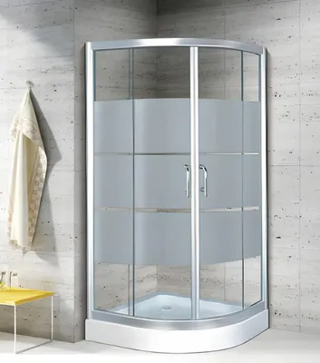 Produktbild von Duschkabine Schiebetür Duschtür Duschabtrennung Dusche Eckdusche 120x120 cm