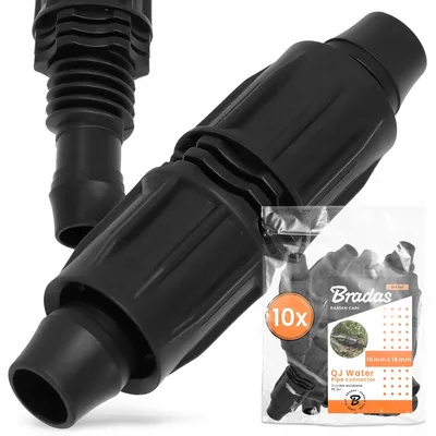Produktbild von 10x PE Steckverbinder QJ 16 mm für Bewässerungssysteme