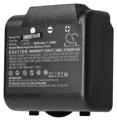 Produktbild von vhbw Akku kompatibel mit IMET M550s Zeus, M550 Zeus, M550 Thor Industrie-Funkfernsteuerung Fernbedienung (2000 mAh, 3,6 V, NiMH) - Schwarz