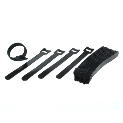 Produktbild von OTB Kabelmanagement - Klettband - 25er Set schwarz - 15cm