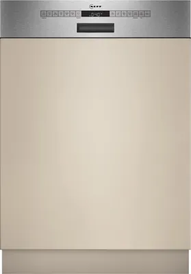 Produktbild von Neff S145EVS04E, Voll integriert, Standardgröße (60 cm), Gebürsteter Stahl, Edelstahl, Polynox/Edelstahl, 14 Maßgedecke