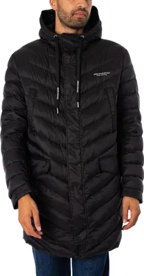 Produktbild von Armani Exchange Gewebte Daunenjacke, Schwarz XXL