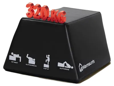Productafbeelding van Hip Thrust Box, verstelbare hoogte, hoge draagkracht, L