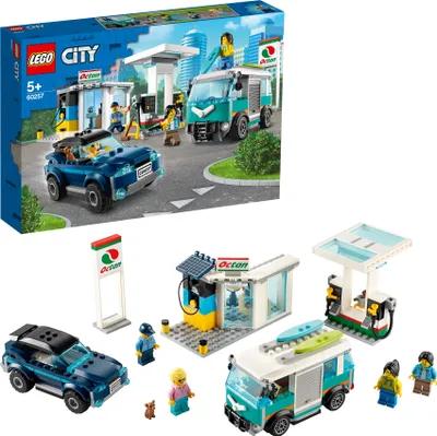 Produktbild von LEGO® City 60257 Tankstelle mit Minifigur Bausatz