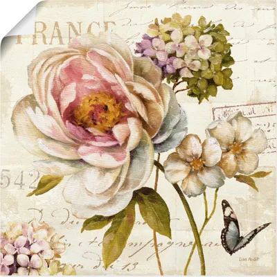 Produktbild von ARTland Poster Blumen III Größe: 30x30 cm