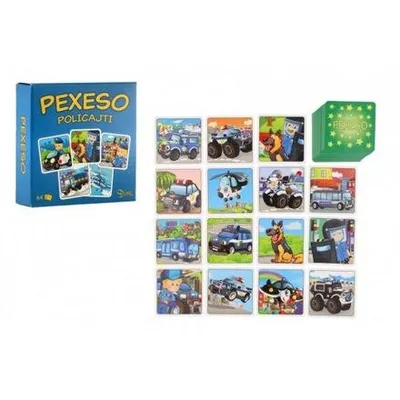 Produktbild von Memory-Spiel Polizisten