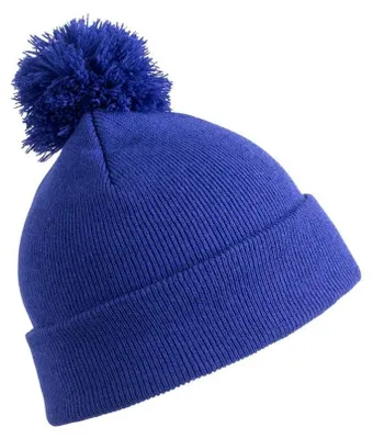 Produktbild von Result - "Winter Essentials" Mütze Bommel für Damen FK669 (Einheitsgröße) (Königsblau)