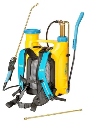 Productafbeelding van Gloria Professionele rugspuit met manometer en 18 liter vulinhoud