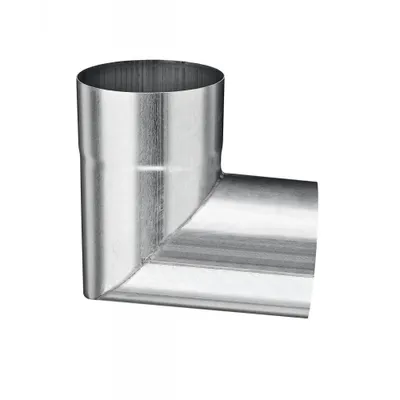 Produktbild von Titanzink Rohrwinkelbogen rund DN87 / 87° Grad