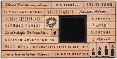 Produktbild von Stempelset für den Advent,100%