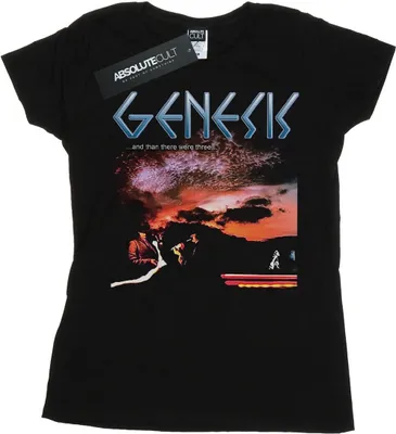 Produktbild von Genesis - "And Then There Were Three" T-Shirt für Damen BI37666 (M) (Schwarz)