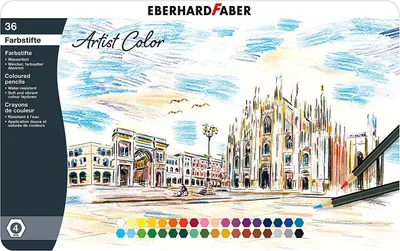 Produktbild von Eberhard Faber Artist Color, Mehrfarbig, 36 Stück(e)