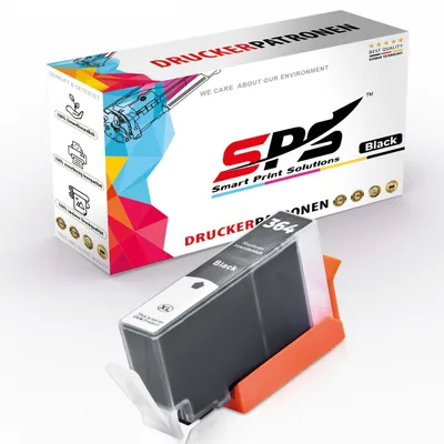 Produktbild von 364XL Tintenpatrone Kompatibel für HP Photosmart 5520 E | 1x Schwarz