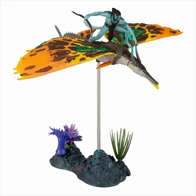 Produktbild von McFarlane Toys Avatar: The Way of Water Deluxe Large Actionfiguren Tonowari & Skimwing MCF16404