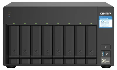 Obrázok produktu pre QNAP TS-832PX, NAS, Tower, Annapurna Labs, AL324, 4 GB, DDR4