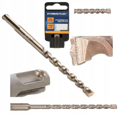 Image de RAWLPLUG : Foret à béton SDS+ pour béton et briques, 14 x 210 mm