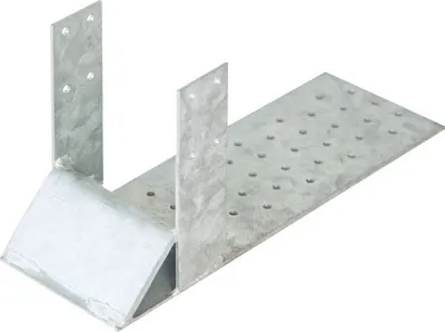Produktbild von Sparren-Fußverbinder für Holz 60 x 300 mm feuerverzinkt