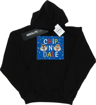 Produktbild von Disney - "Chip N Dale" Kapuzenpullover für Jungen BI9797 (152-158) (Schwarz)