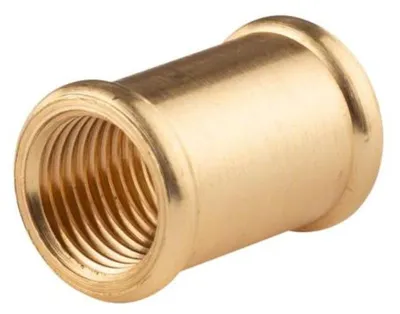 Produktbild von Messing Gewinde-Fitting Muffe 1/4'IG - 1/4'IG (DN 8) - schwere Ausführung