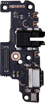 Produktbild von Clappio, Ersatzteil USB-C Ladebuchse mit 3.5mm Klinkenbuchse und Mikrofon für Xiaomi Redmi Note 8 Pro, Schwarz