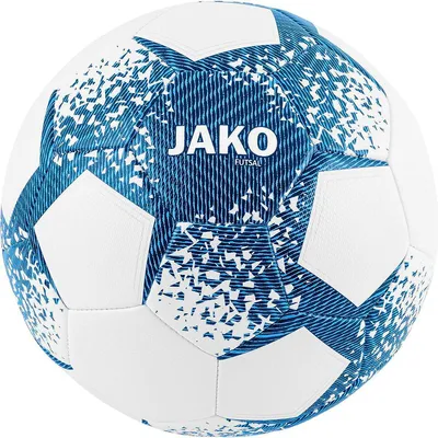 Produktbild von JAKO Unisex Ball Futsal, Farbe:weiß/JAKO blau, Größe:4