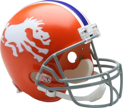 Produktbild von NFL Denver Broncos Mini Helm Throwback 1962-65 Riddell Footballhelm