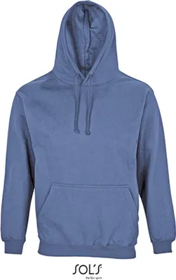 Produktbild von SOLs 03815 | Uni Condor Hooded Sweatshirt - Kapuzenpullover - Farbe: Blue - Größe: L