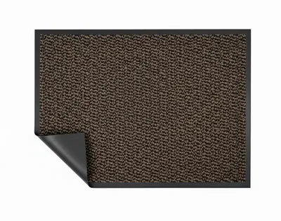 Produktbild von ROYSSON® Rutschfeste Fußmatte 120 x 180 cm Türmatte für den Eingangsbereich Rhine | Schmutzfangmatte für Innenräume | Braun