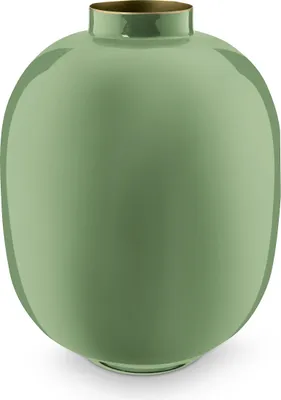 Produktbild von Pip Studio Vase Metal Mid Green 32cm
